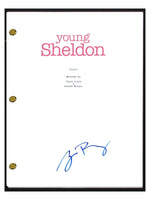 Zoe Perry Signed Autographed YOUNG SHELDON Pilot Episode Script COA