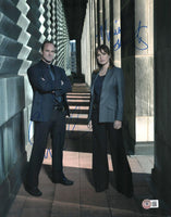 Mariska Hargitay & Christopher Meloni Signed 11x14 Photo Law & Order SVU BAS COA