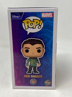 Aramis Knight Signed Funko Pop Ms. Marvel Red Dagger #1080 Autograph Beckett COA