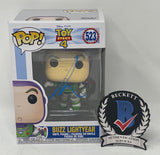Tim Allen Signed Autograph Buzz Lightyear Funko Pop Toy Story 4 #523 Beckett COA
