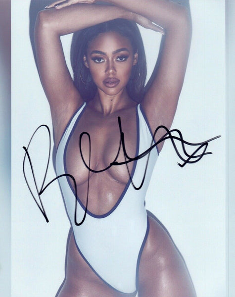 Bella Harris Signed Autographed 8x10 Photo Hot Sexy Model COA