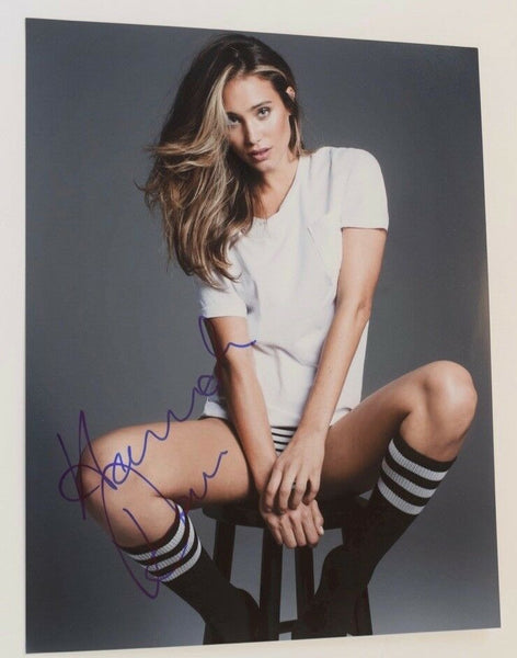 Hannah Davis Jeter Signed Autographed 11x14 Photo Hot Sexy Model COA VD