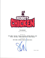 Seth Green Signed Autographed ROBOT CHICKEN  Pilot Episode Script COA VD