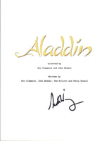 Scott Weinger Signed Autographed Disney's ALADDIN Movie Script COA