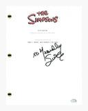 Yeardley Smith Signed Autograph THE SIMPSONS Pilot Episode Script Lisa ACOA COA