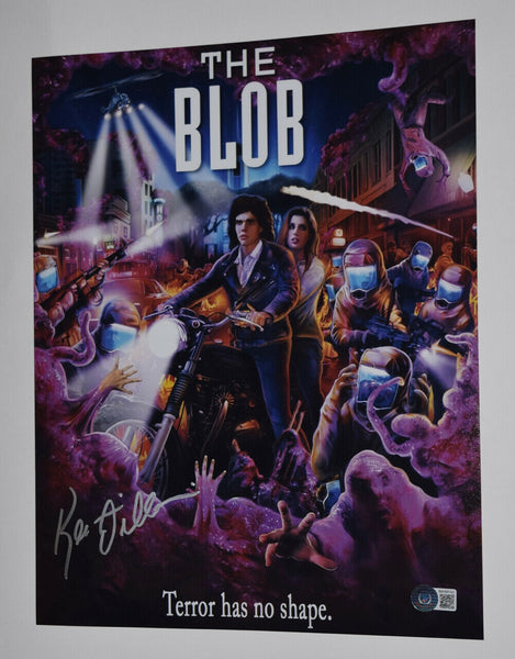 Kevin Dillon Signed Autographed 11x14 Photo The Blob Horror Film Beckett COA