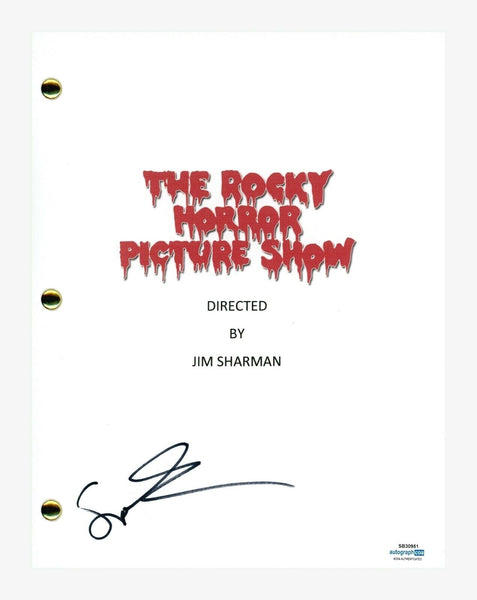 Susan Sarandon Signed Rocky Horror Picture Show Movie Script Screenplay ACOA COA