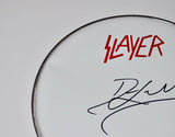 Dave Lombardo Signed Autographed 12" Drumhead SLAYER Beckett BAS COA