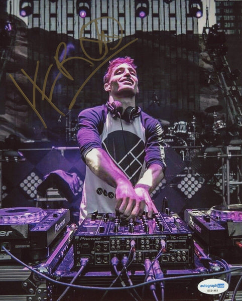 Herobust Signed Autograph 8x10 Photo EDM DJ Producer Trap Bass Dubstep ACOA COA