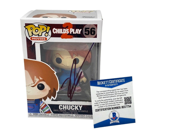 Zackary Arthur Signed Autograph Funko Pop Figure Chucky Horror Show Beckett COA