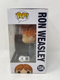 Rupert Grint Signed Ron Weasley Funko Pop Harry Potter 134 Autograph Beckett COA