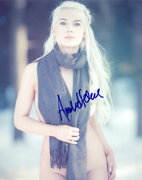 Amalie Helene Signed Autographed 8x10 Photo Model COA