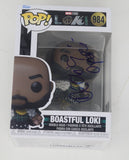 DeObia Oparei Signed Funko Pop Marvel Loki #984 Boastful Loki Autograph BAS COA