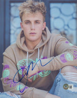 Jake Paul Signed Autographed 8x10 Photo Boxer Boxing Star Actor Beckett COA