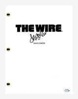 Dominic West Signed Autograph The Wire Pilot Episode Script Screenplay ACOA COA