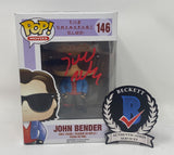 Judd Nelson Signed The Breakfast Club John Bender Funko Pop Figure Beckett COA