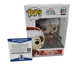 Tim Allen Signed Autographed The Santa Clause Funko Pop Figure #611 Beckett COA