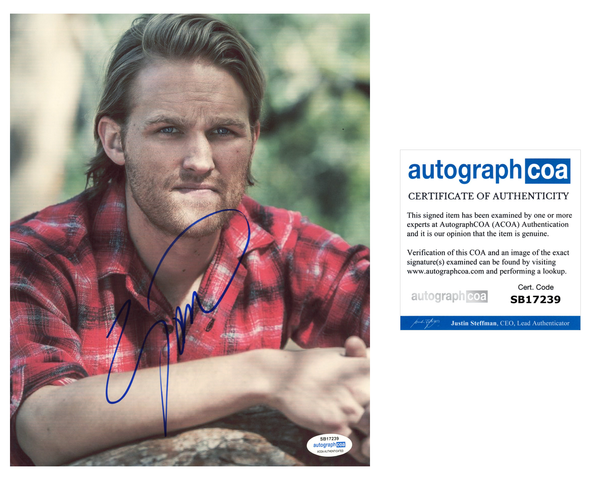 Wyatt Russell Signed Autograph 8x10 Photo Falcon and The Winter Soldier ACOA COA