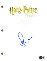 Rupert Grint Signed Autograph Harry Potter Goblet of Fire Movie Script BAS COA