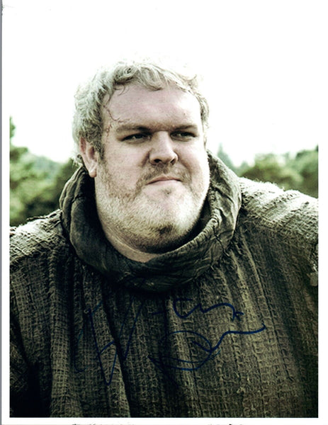 Kristian Nairn Signed Autographed 8x10 Photo Hodor Game of Thrones COA VD