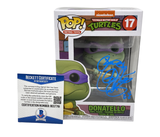 Corey Feldman Signed Autographed Funko Pop Donatello Ninja Turtles Beckett COA