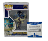Guillermo Del Toro Signed Funko Pop Amphibian Man The Shape of Water Beckett COA