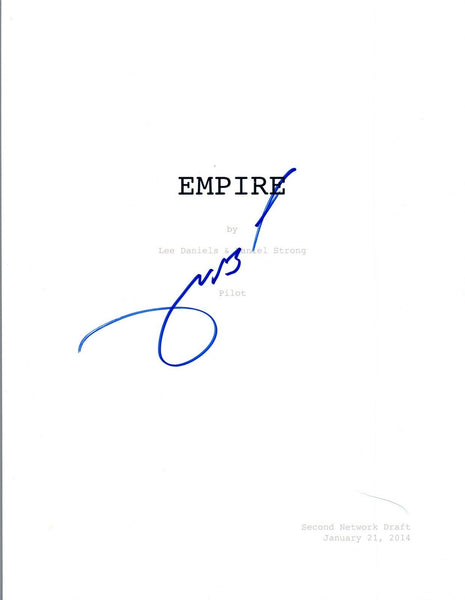 Terrence Howard Signed Autographed EMPIRE Pilot Episode Script COA VD