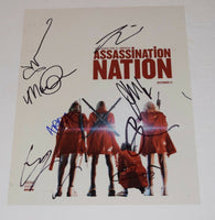 Assassination Nation Cast Signed Autographed 11x14 Photo x8 Suki Waterhouse COA