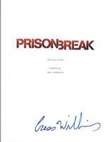 Cress Williams Signed Autographed PRISON BREAK Pilot Episode Script COA VD