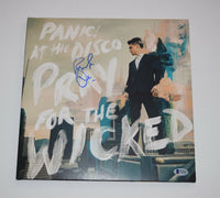 Brendon Urie Signed Panic At The Disco PRAY FOR THE WICKED Record Album BAS COA