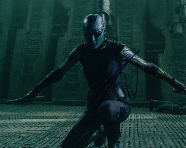 Karen Gillan Signed 8x10 Photo Doctor Who Guardians of the Galaxy Sexy COA VD