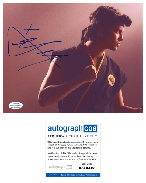 Xolo Mariduena Signed Autographed 8x10 Photo Cobra Kai Actor ACOA COA