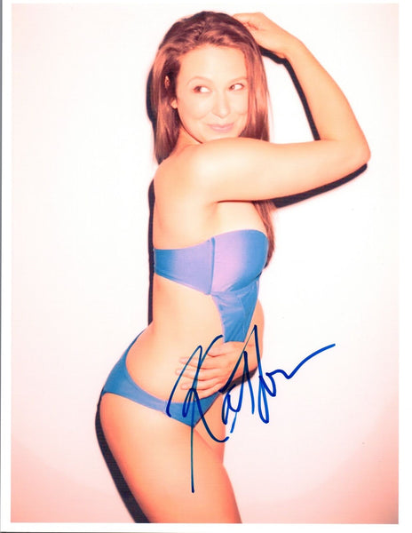 Katie Lowes Signed Autographed 8x10 Photo Scandal Actress COA VD