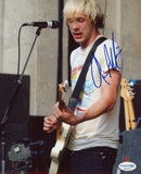 Quinn Allman The Used Signed Autograph 8x10 Photo Band Guitarist ACOA COA