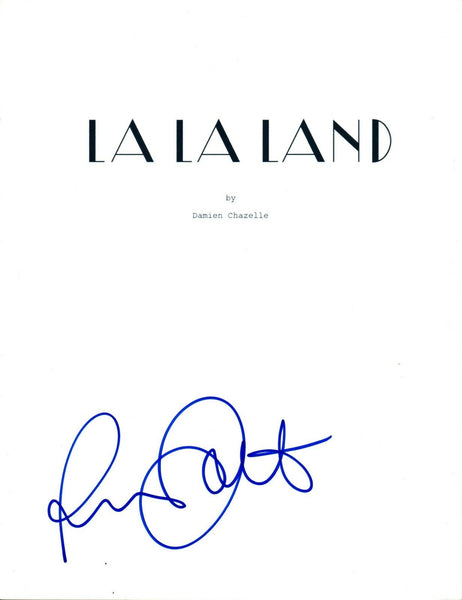 Rosemarie Dewitt Signed Autographed LA LA LAND Full Movie Script  COA