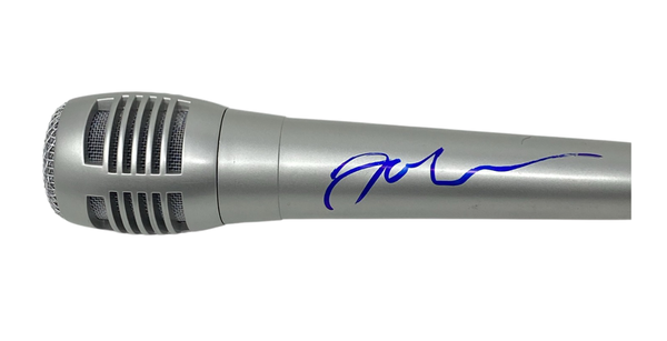 John Oliver Signed Autographed Microphone Last Week Tonight Beckett BAS COA