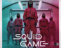 Hwang Dong-hyuk Signed Autographed 11x14 Photo Squid Game Creator Beckett COA