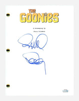 Richard Donner Signed Autographed The Goonies Movie Script Screenplay ACOA COA