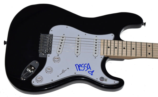 Nessa Barrett Signed Autographed Electric Guitar La Di Die Jxdn Beckett COA