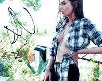 Zoey Deutch Signed Autograph 8x10 Photo Hot Sexy Actress COA