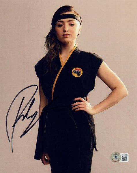 Peyton List Signed Autographed 8x10 Photo Cobra Kai Tory Nichols Beckett COA