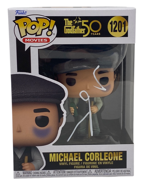 Al Pacino Signed Autograph Funko Pop  The Godfather Michael Corleone Figure COA