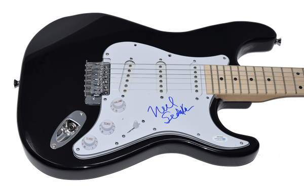 Neil Sedaka Signed Autographed Electric Guitar Pop Singer ACOA COA