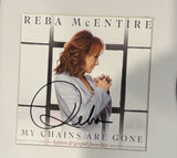 Reba McEntire Signed Autograph My Chains Are Gone CD Framed Display Beckett COA