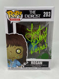 Linda Blair Signed Autograph The Exorcist Funko Pop Figure Regan Beckett BAS COA