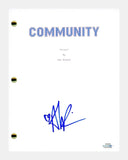 Alison Brie Signed Autographed COMMUNITY Pilot Episode Script ACOA COA