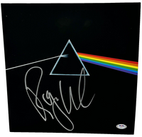 Roger Waters Signed Pink Floyd Dark Side Of The Moon Vinyl Record Album PSA COA