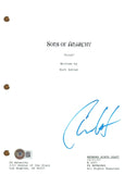 Charlie Hunnam Signed Sons of Anarchy Pilot Script Screenplay Autograph JAX BAS