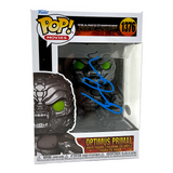 Ron Perlman Signed Funko Pop Transformers Optimus Primal 1376 Autograph ACOA COA