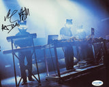 Black Tiger Sex Machine Signed Autograph 8x10 Photo BTSM EDM Trio ACOA COA